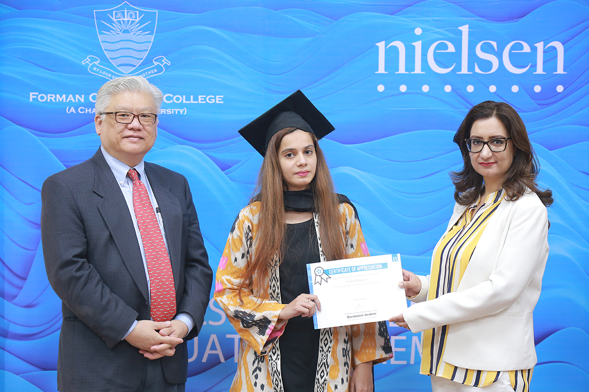 Studio di laurea del primo programma Nielsen Academy in Pakistan