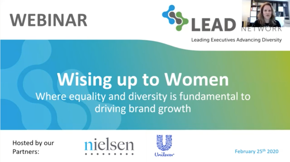 LEAD Network Webinar: Wising up to Women
