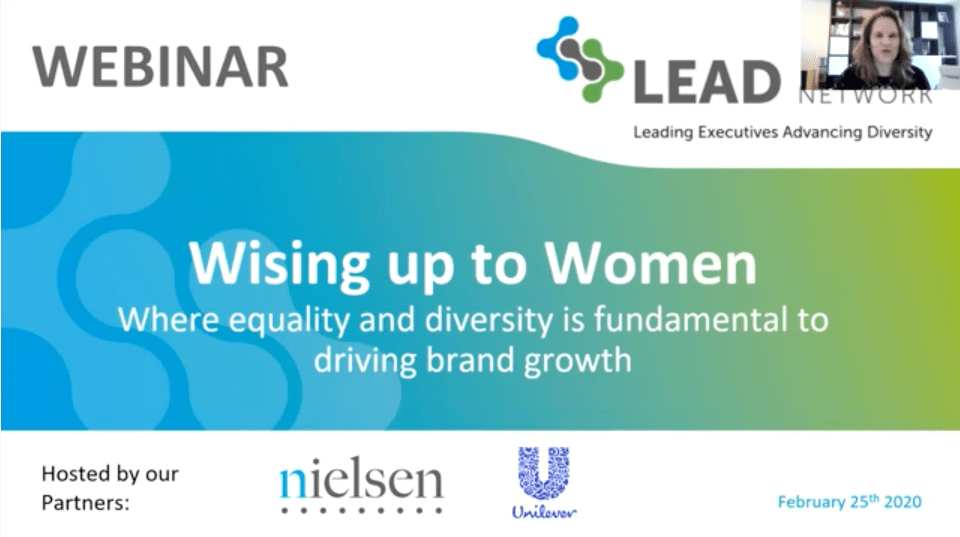 Webinar de la Red LEAD: Wising up to Women