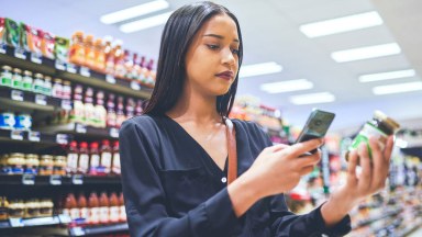 Consumer shopping in-store and online