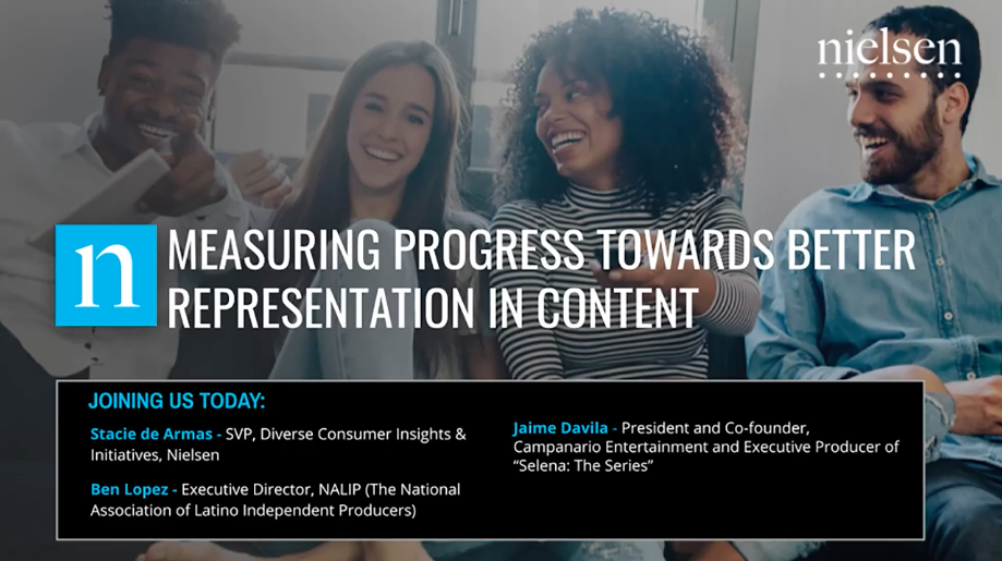 Cannes LIONS Live 2021: Measuring Progress Toward Better Latinx Representation in Content