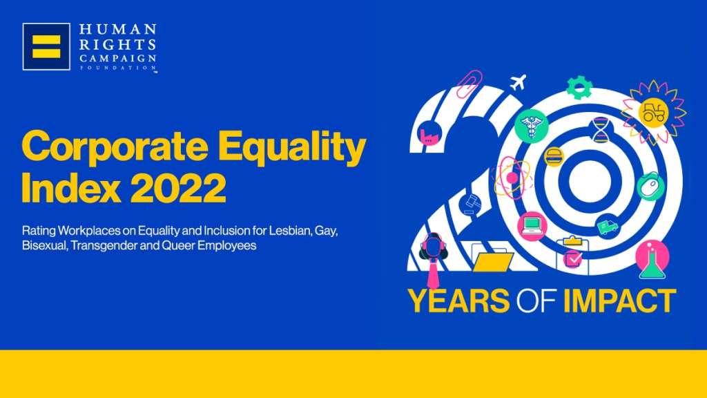 Nielsen erhält zum neunten Mal in Folge ein perfektes Ergebnis im Human Rights Campaign's 2022 Corporate Equality Index