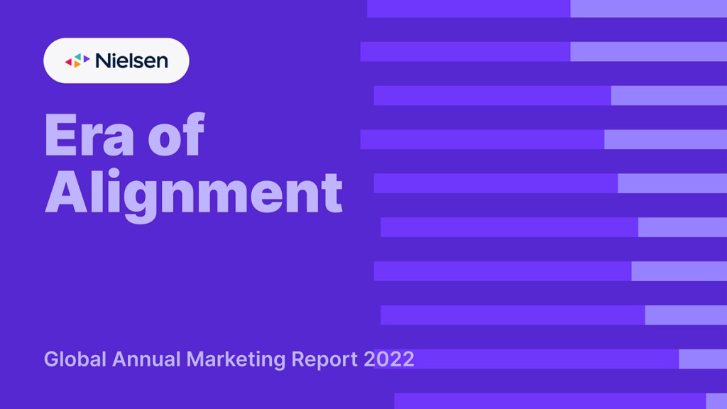 Rapporto annuale Nielsen sul marketing: L'era dell'allineamento