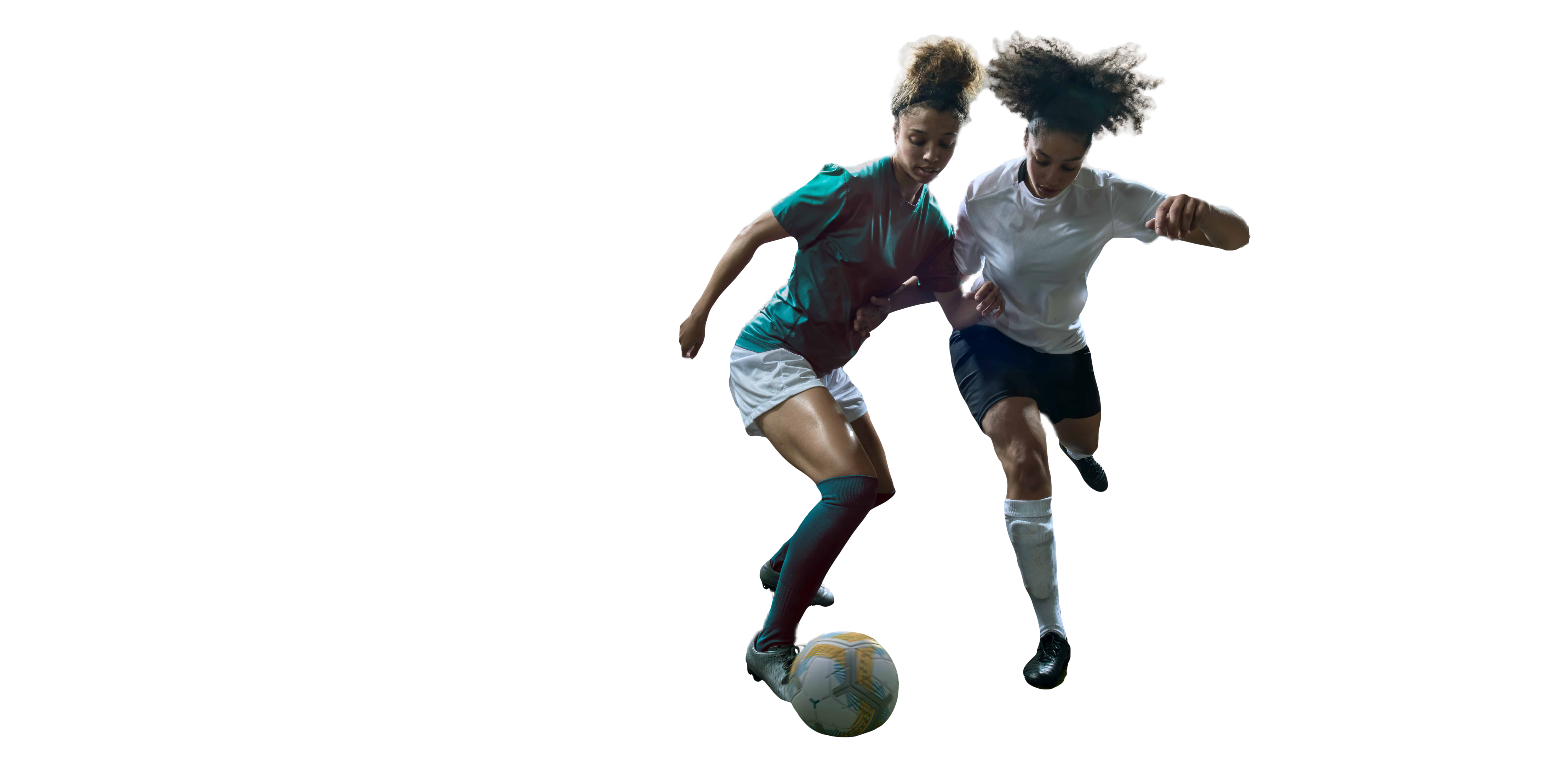 Frauen spielen Fußball