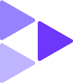 Triângulos de lado direito sombreados em azul